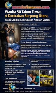 Wanita 50 Tahun Tewas di Kontrakan Serpong Utara, Polisi Selidiki Dugaan Kekerasan dan Keterlibatan Mantan Suami