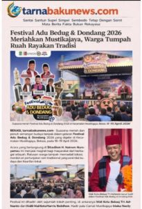 Festival Adu Bedug & Dondang 2026 Meriahkan Mustikajaya, Warga Tumpah Ruah Rayakan Tradisi