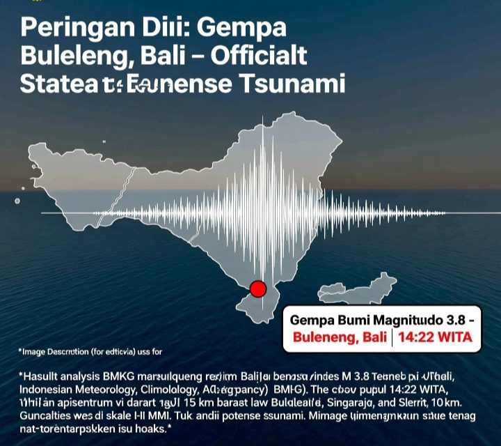 Badan Meteorologi, Klimatologi, Dsn Giofisika ( BMKG) Stasiun Geofisika Denpasar