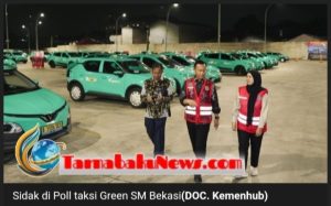 Kemenhub Sidak Pool Taksi Green SM Bekasi, Temukan Kelemahan Tata Ruang Jalur KRL – KA